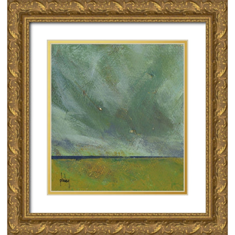 Midland Emptiness Gold Ornate Wood Framed Art Print with Double Matting by Bailey, Paul