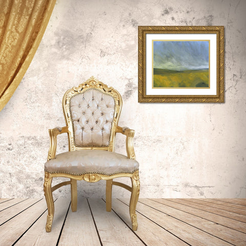 Open Moor Gold Ornate Wood Framed Art Print with Double Matting by Bailey, Paul