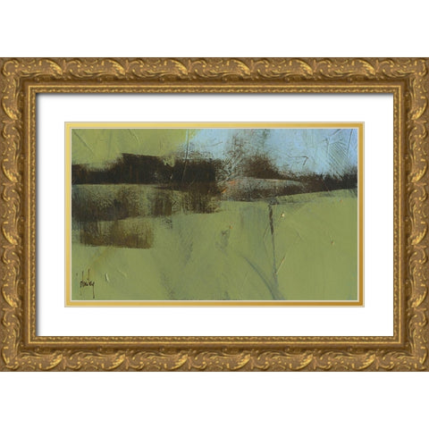 Road Again Gold Ornate Wood Framed Art Print with Double Matting by Bailey, Paul