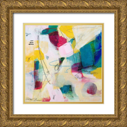 Oide 3 Gold Ornate Wood Framed Art Print with Double Matting by Beer, Pamela K.