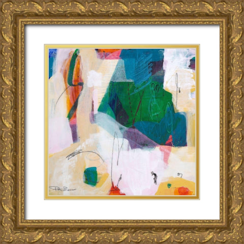 Oide 4 Gold Ornate Wood Framed Art Print with Double Matting by Beer, Pamela K.