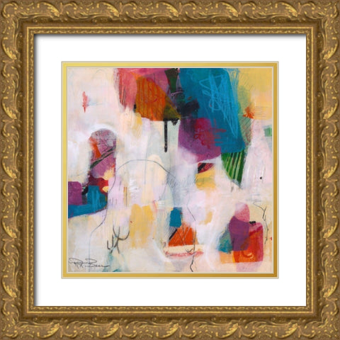 Oide 5 Gold Ornate Wood Framed Art Print with Double Matting by Beer, Pamela K.