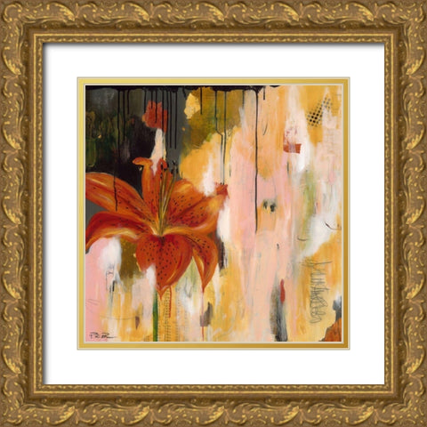 Stargazing Gold Ornate Wood Framed Art Print with Double Matting by Beer, Pamela K.