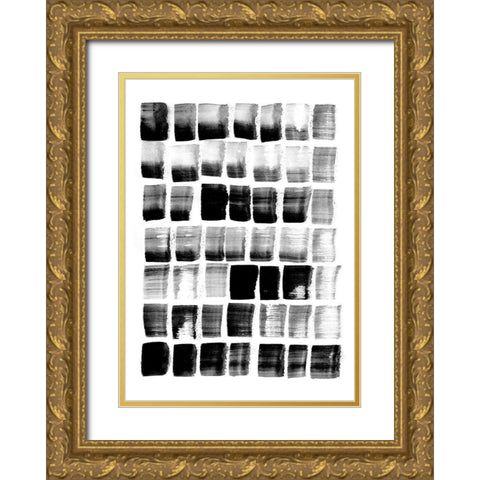 City Spaces 2 Gold Ornate Wood Framed Art Print with Double Matting by Binkin, Lesia