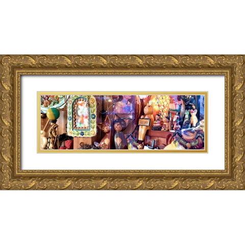 Nagano Cafe 16 Gold Ornate Wood Framed Art Print with Double Matting by Blaustein, Alan