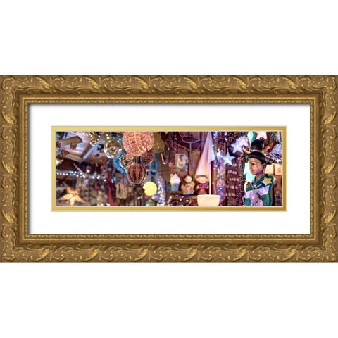 Nagano Cafe 2 Gold Ornate Wood Framed Art Print with Double Matting by Blaustein, Alan