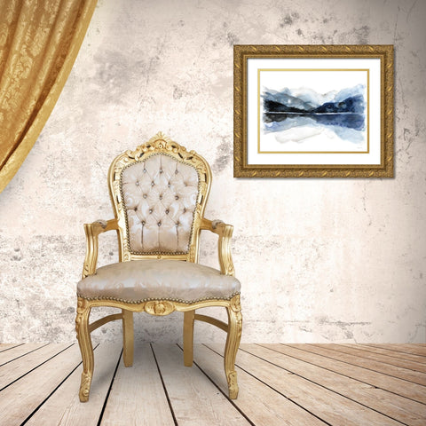 State of Liberation Gold Ornate Wood Framed Art Print with Double Matting by Blaise, Tiffany