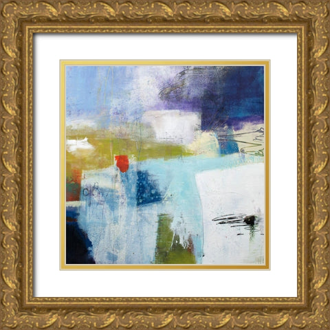 Assurance Gold Ornate Wood Framed Art Print with Double Matting by Beer, Pamela K.