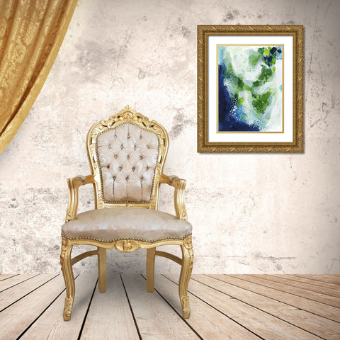Interlude Gold Ornate Wood Framed Art Print with Double Matting by Banerjee, Ishita