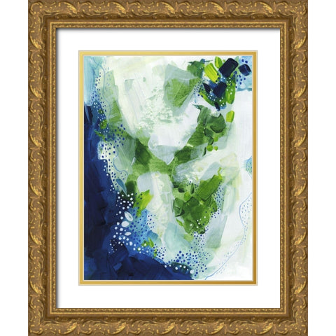 Interlude Gold Ornate Wood Framed Art Print with Double Matting by Banerjee, Ishita