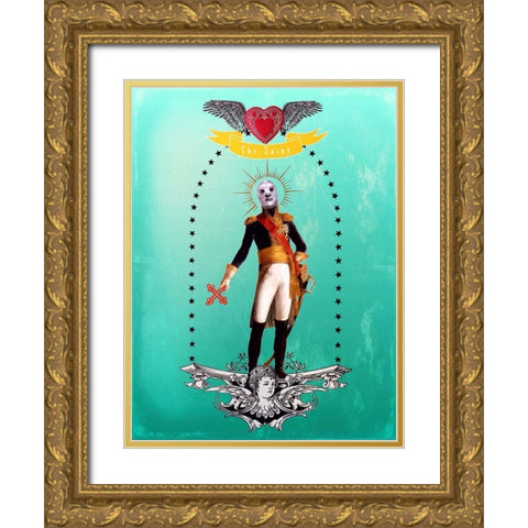 The Saint Gold Ornate Wood Framed Art Print with Double Matting by Brothers, Erika C.