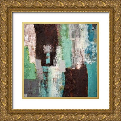 Wabisabi Gold Ornate Wood Framed Art Print with Double Matting by Balbinot, Brigitte