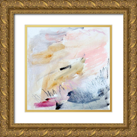 Gestures No. 3 Gold Ornate Wood Framed Art Print with Double Matting by Bainbridge, Hope
