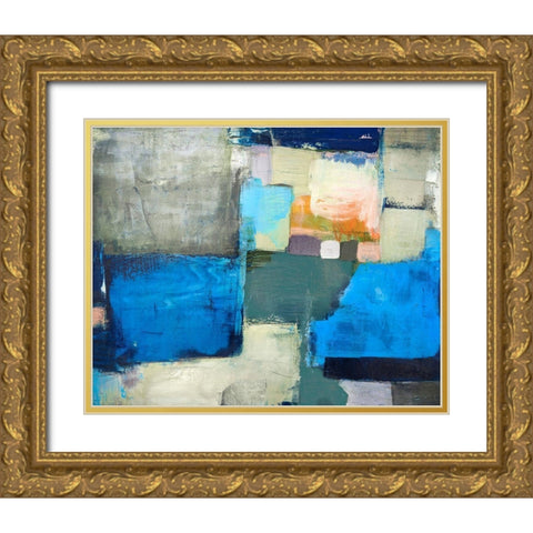 Mezzo Gold Ornate Wood Framed Art Print with Double Matting by Balbinot, Brigitte