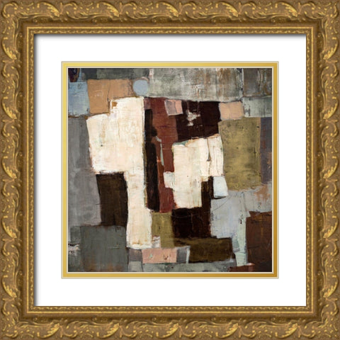 Pleine Lune Gold Ornate Wood Framed Art Print with Double Matting by Balbinot, Brigitte