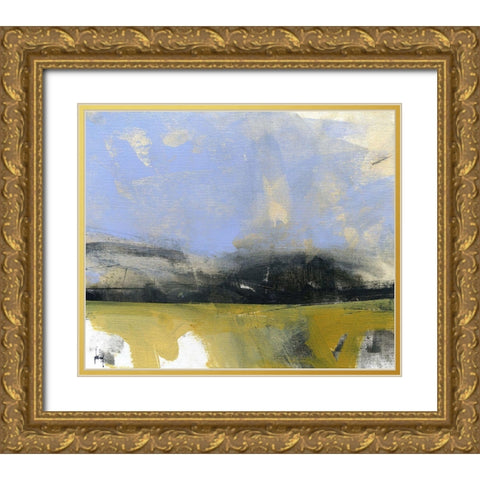 Umber Wood Gold Ornate Wood Framed Art Print with Double Matting by Bailey, Paul