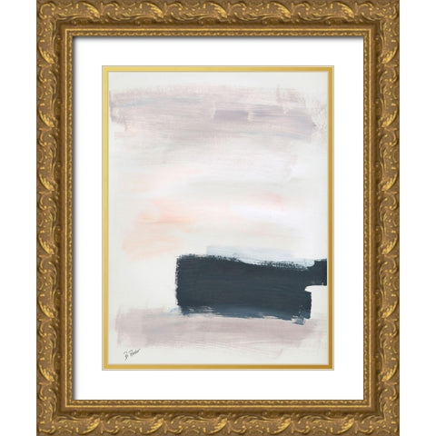 Urban Planning No. 1 Gold Ornate Wood Framed Art Print with Double Matting by Baker, Bronwyn
