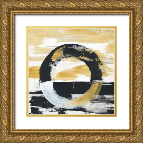 Preponderance 1 Gold Ornate Wood Framed Art Print with Double Matting by Baker, Bronwyn