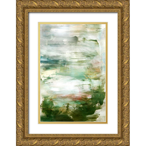 Garden Dreams Gold Ornate Wood Framed Art Print with Double Matting by Bainbridge, Hope