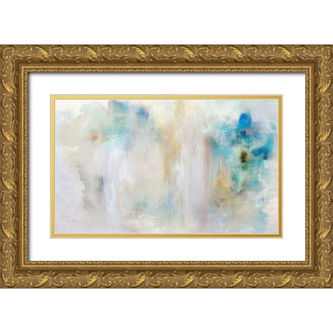 Memories Gold Ornate Wood Framed Art Print with Double Matting by Bainbridge, Hope