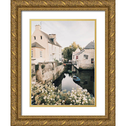 Bayeux Gold Ornate Wood Framed Art Print with Double Matting by Broadway, Krista