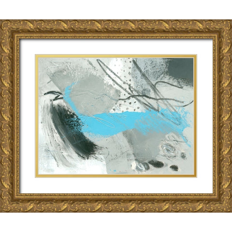Not All Black and White 1 Gold Ornate Wood Framed Art Print with Double Matting by Beer, Pamela K.