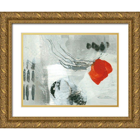 Not All Black and White 3 Gold Ornate Wood Framed Art Print with Double Matting by Beer, Pamela K.