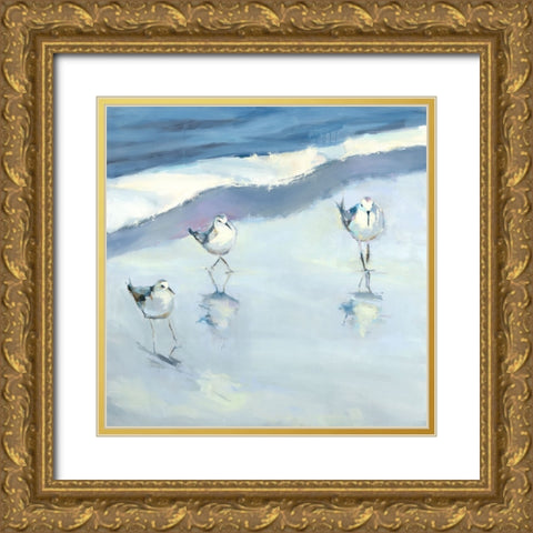 Rise Up This Morning Gold Ornate Wood Framed Art Print with Double Matting by Broaderick, Kathleen