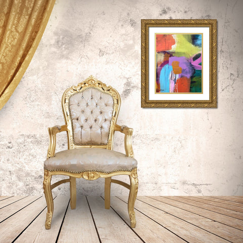 Suburban Eden 2 Gold Ornate Wood Framed Art Print with Double Matting by Blackerby, Linda S.