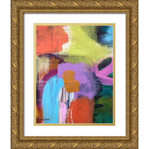 Suburban Eden 2 Gold Ornate Wood Framed Art Print with Double Matting by Blackerby, Linda S.
