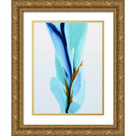 SpringÃ¢â‚¬â„¢s Calling Card Gold Ornate Wood Framed Art Print with Double Matting by Coulter, Patricia