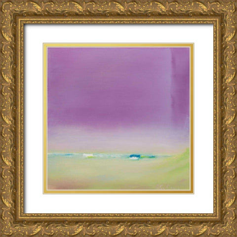 Now and Then Gold Ornate Wood Framed Art Print with Double Matting by Crane, Peter