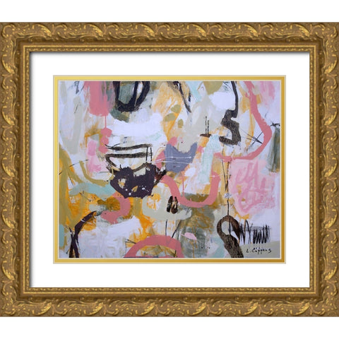 Basking In The Sunlight Gold Ornate Wood Framed Art Print with Double Matting by Coppens, Linda