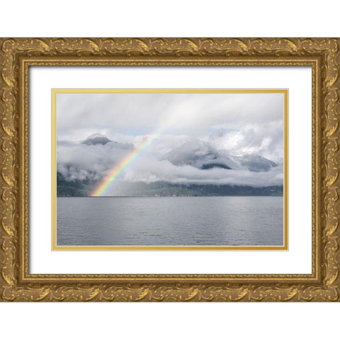 British Columbia 1 Gold Ornate Wood Framed Art Print with Double Matting by Colligan, Lynann