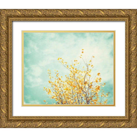 Gentle Whisper Gold Ornate Wood Framed Art Print with Double Matting by Cochrane, Carolyn