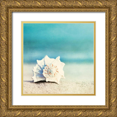 Paradise Gold Ornate Wood Framed Art Print with Double Matting by Cochrane, Carolyn