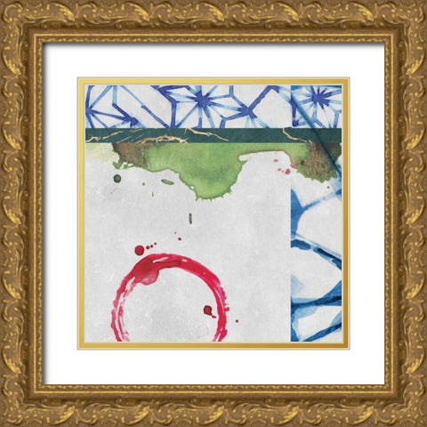 Agenais 1 Gold Ornate Wood Framed Art Print with Double Matting by Duncan-He, Louis