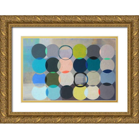 All of Space Is Completely Silent Gold Ornate Wood Framed Art Print with Double Matting by Duffy, Naomi Taitz