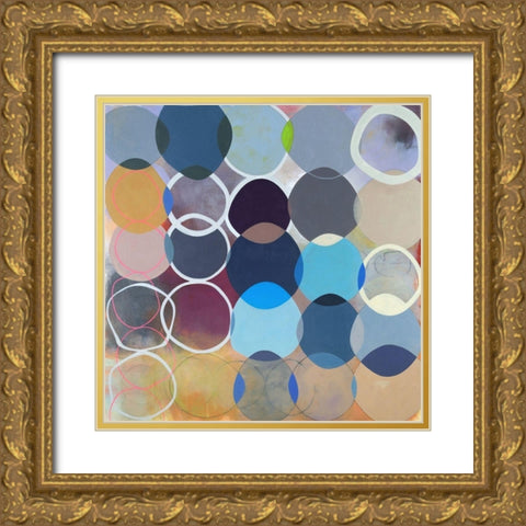 Which Way the World Turns Gold Ornate Wood Framed Art Print with Double Matting by Duffy, Naomi Taitz