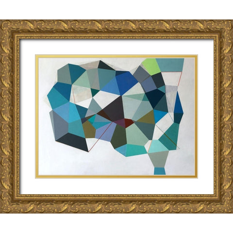No Apparent Reason Gold Ornate Wood Framed Art Print with Double Matting by Duffy, Naomi Taitz