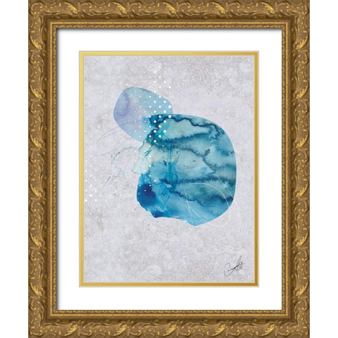 Mystic Steed No. 1 Gold Ornate Wood Framed Art Print with Double Matting by Duncan-He, Louis