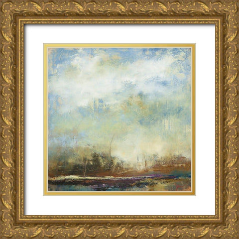 Thai Effect Gold Ornate Wood Framed Art Print with Double Matting by Dennis, Patrick