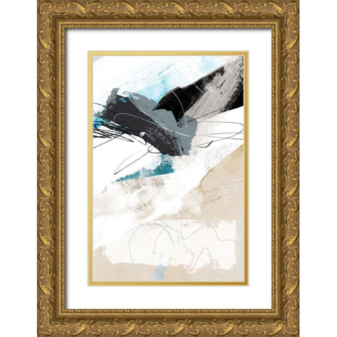 Fork in the Road 1 Gold Ornate Wood Framed Art Print with Double Matting by Duncan-He, Louis