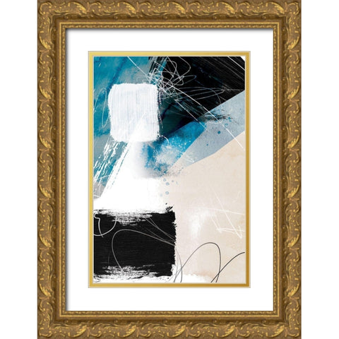 Protective Nature 1 Gold Ornate Wood Framed Art Print with Double Matting by Duncan-He, Louis
