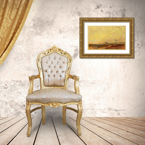 Bones Gold Ornate Wood Framed Art Print with Double Matting by Dennis, Patrick