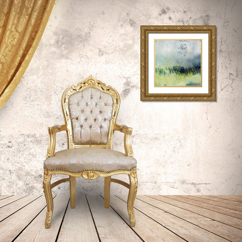 In The Weeds Gold Ornate Wood Framed Art Print with Double Matting by Dennis, Patrick