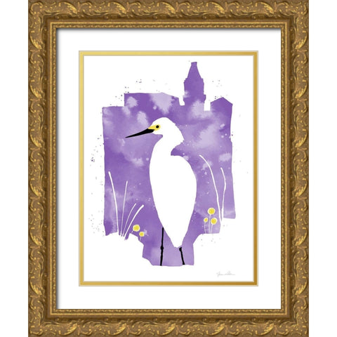 Lakeside Life Gold Ornate Wood Framed Art Print with Double Matting by Donahue, Shane