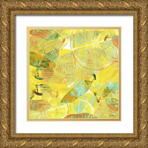 Tropical Tapestry 1 Gold Ornate Wood Framed Art Print with Double Matting by Dubois, Lori