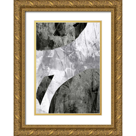Midnight Storm I Gold Ornate Wood Framed Art Print with Double Matting by Dubois, Lori