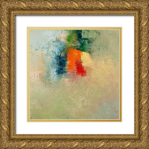 Jitterbug Gold Ornate Wood Framed Art Print with Double Matting by Dickson, Mark